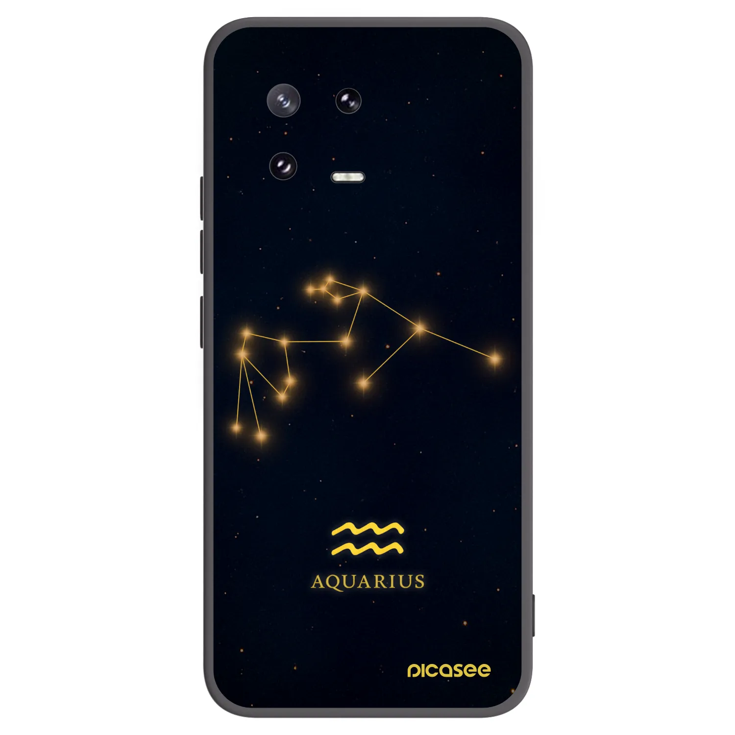 Picasee crna silikonska maskica za Xiaomi 13 Pro - AQUARIUS