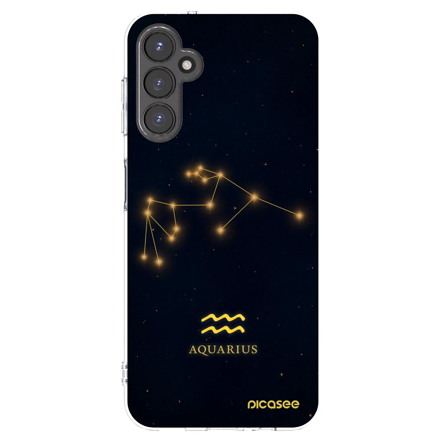 Picasee silikonska prozirna maskica za Samsung Galaxy A14 5G A146P - AQUARIUS