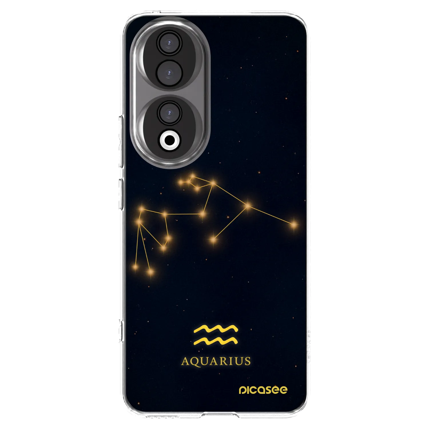 Picasee silikonska prozirna maskica za Honor 90 5G - AQUARIUS