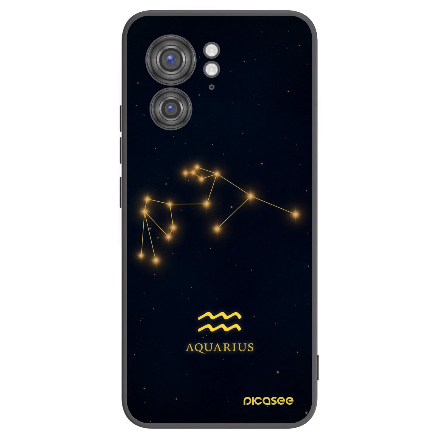 Picasee crna silikonska maskica za Motorola Edge 40 - AQUARIUS
