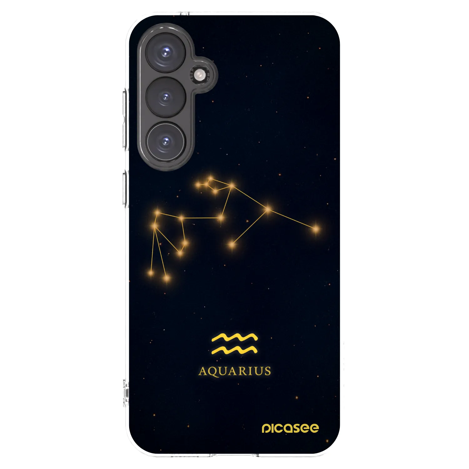 Picasee silikonska prozirna maskica za Samsung Galaxy S23 FE S711B - AQUARIUS