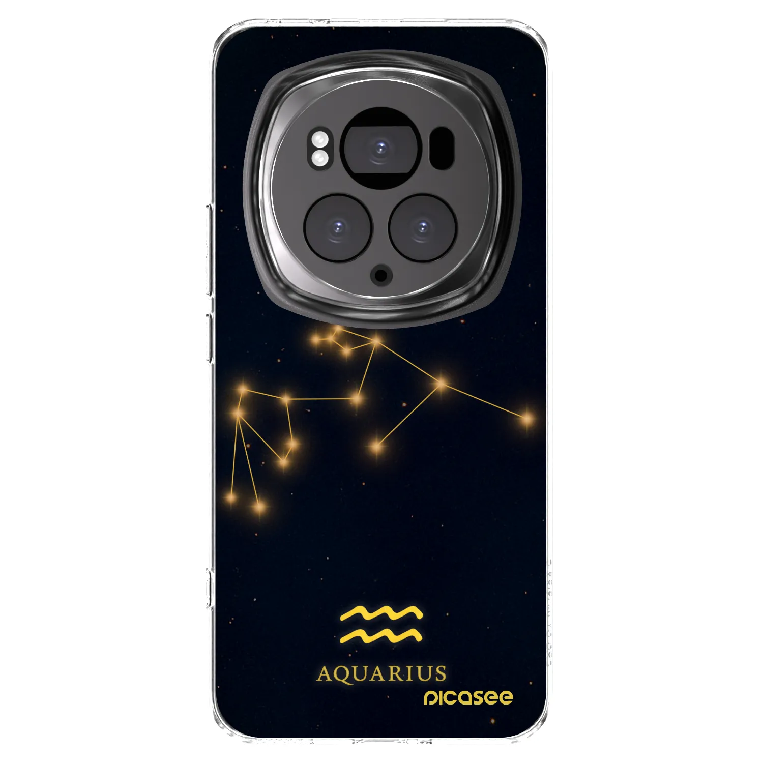 Picasee silikonska prozirna maskica za Honor Magic6 Pro - AQUARIUS