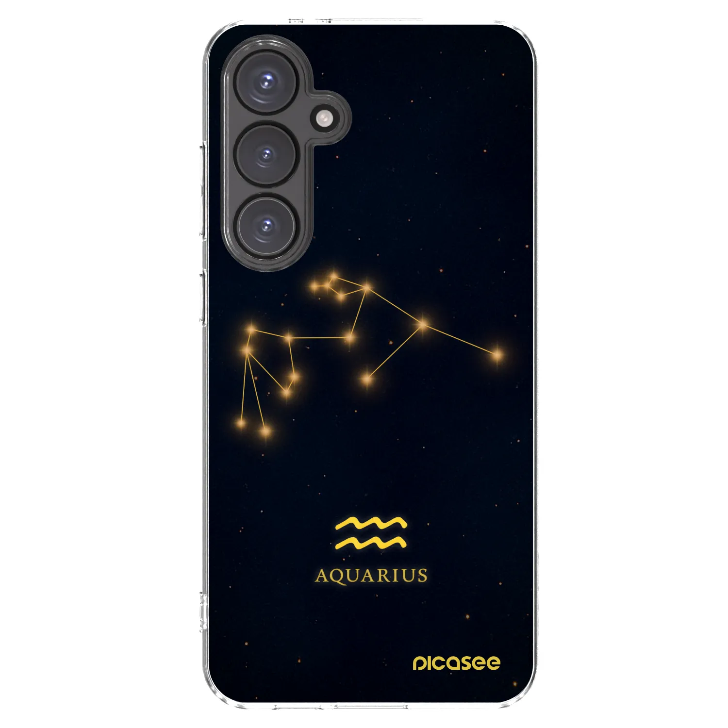 Picasee silikonska prozirna maskica za Samsung Galaxy S24 FE S721B - AQUARIUS