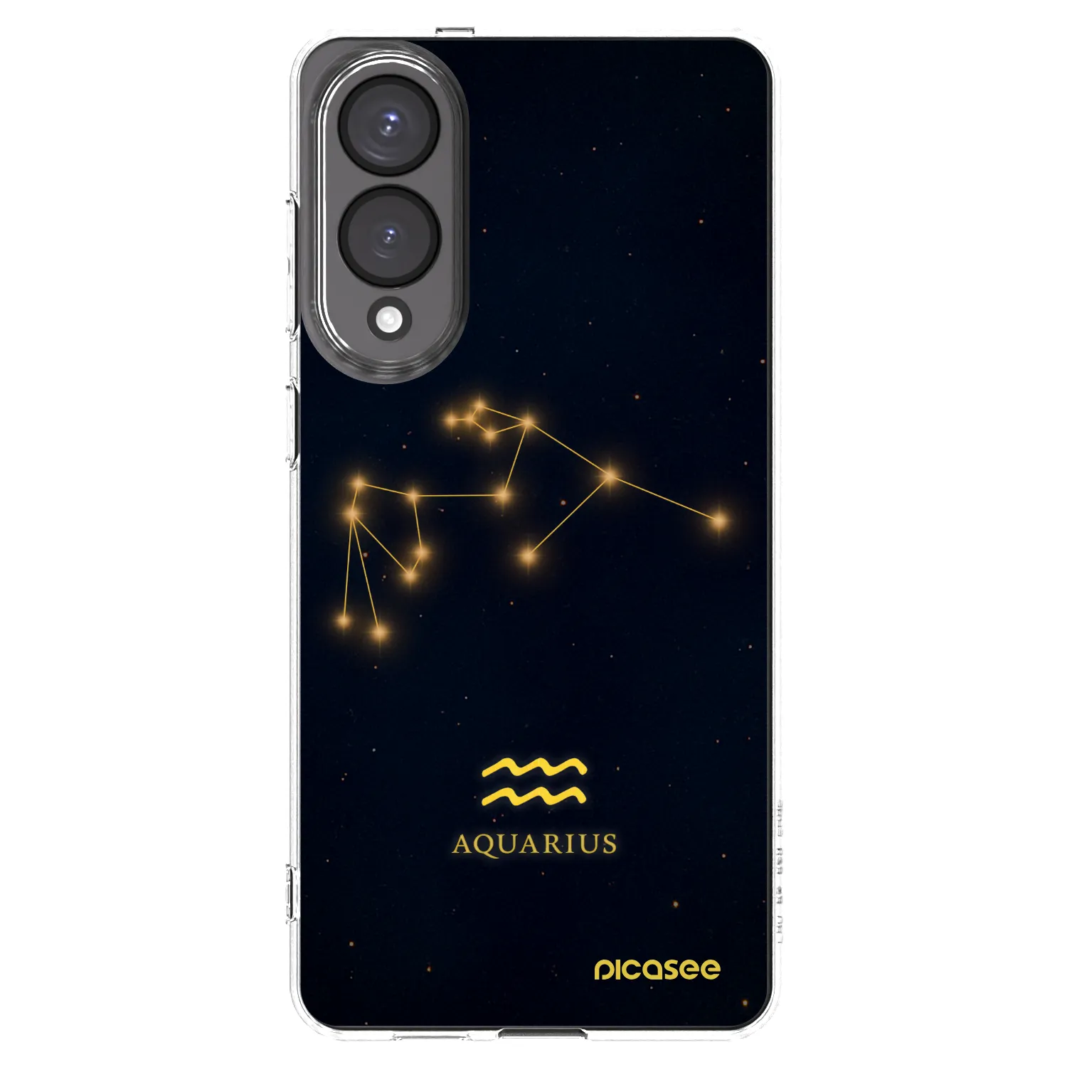 Picasee silikonska prozirna maskica za Samsung Galaxy S25 Edge 5G - AQUARIUS