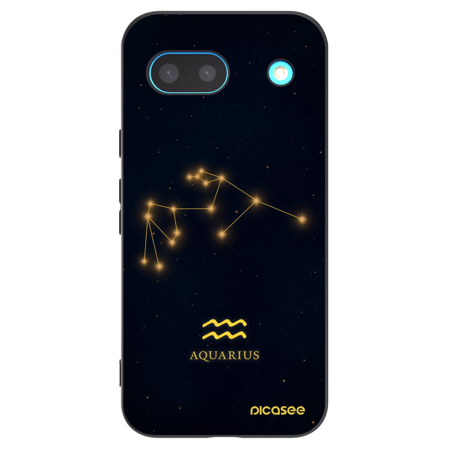 Picasee crna silikonska maskica za Google Pixel 8 - AQUARIUS