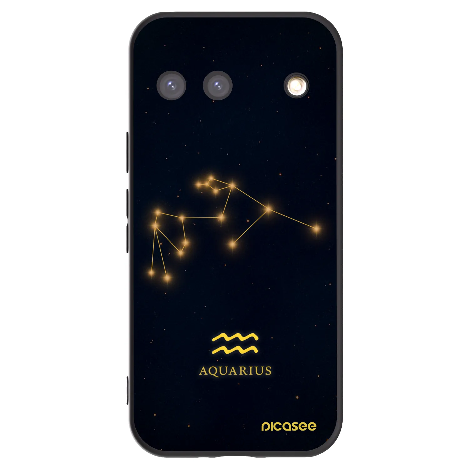 Picasee crna silikonska maskica za Google Pixel 9 - AQUARIUS