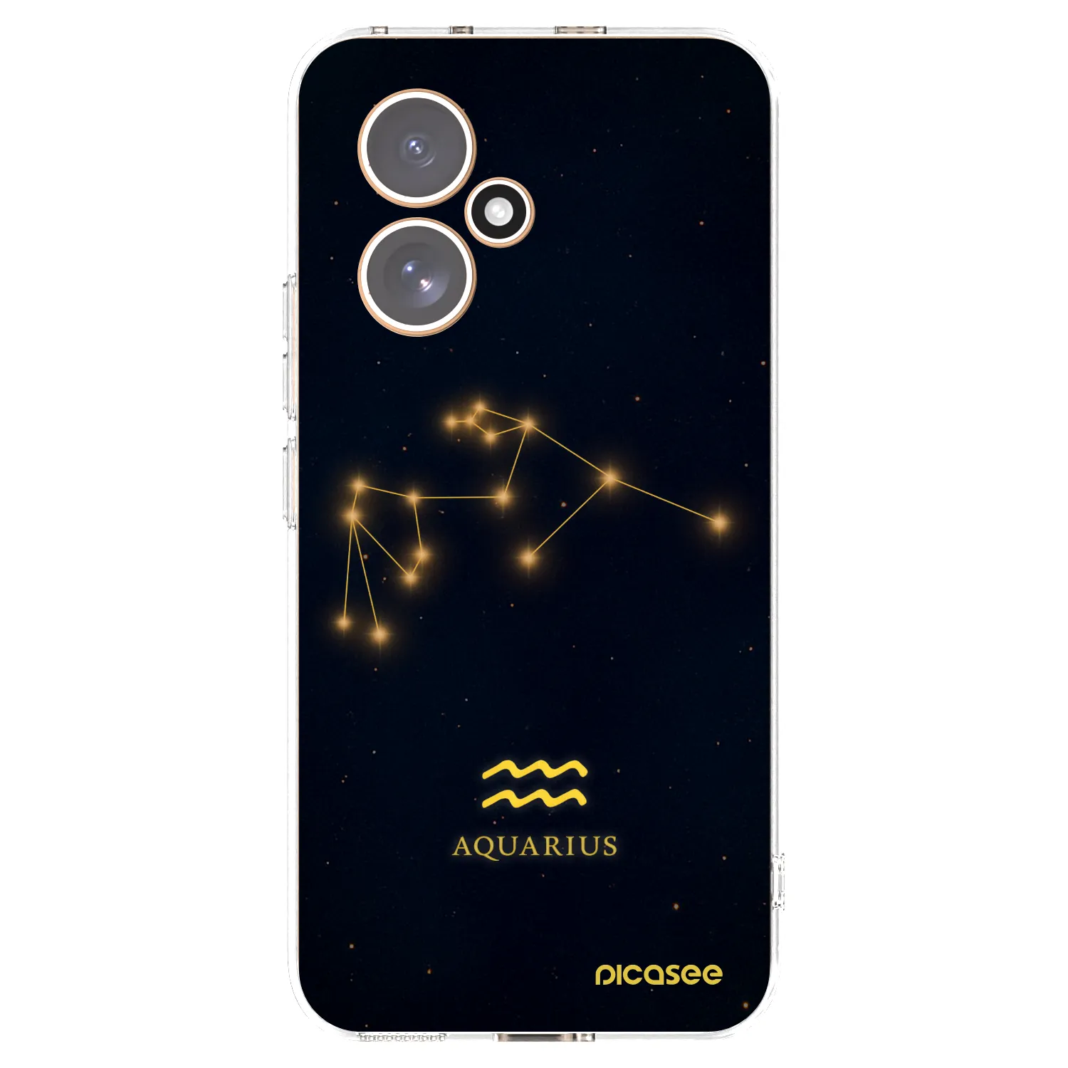Picasee silikonska prozirna maskica za Honor 400 5G - AQUARIUS