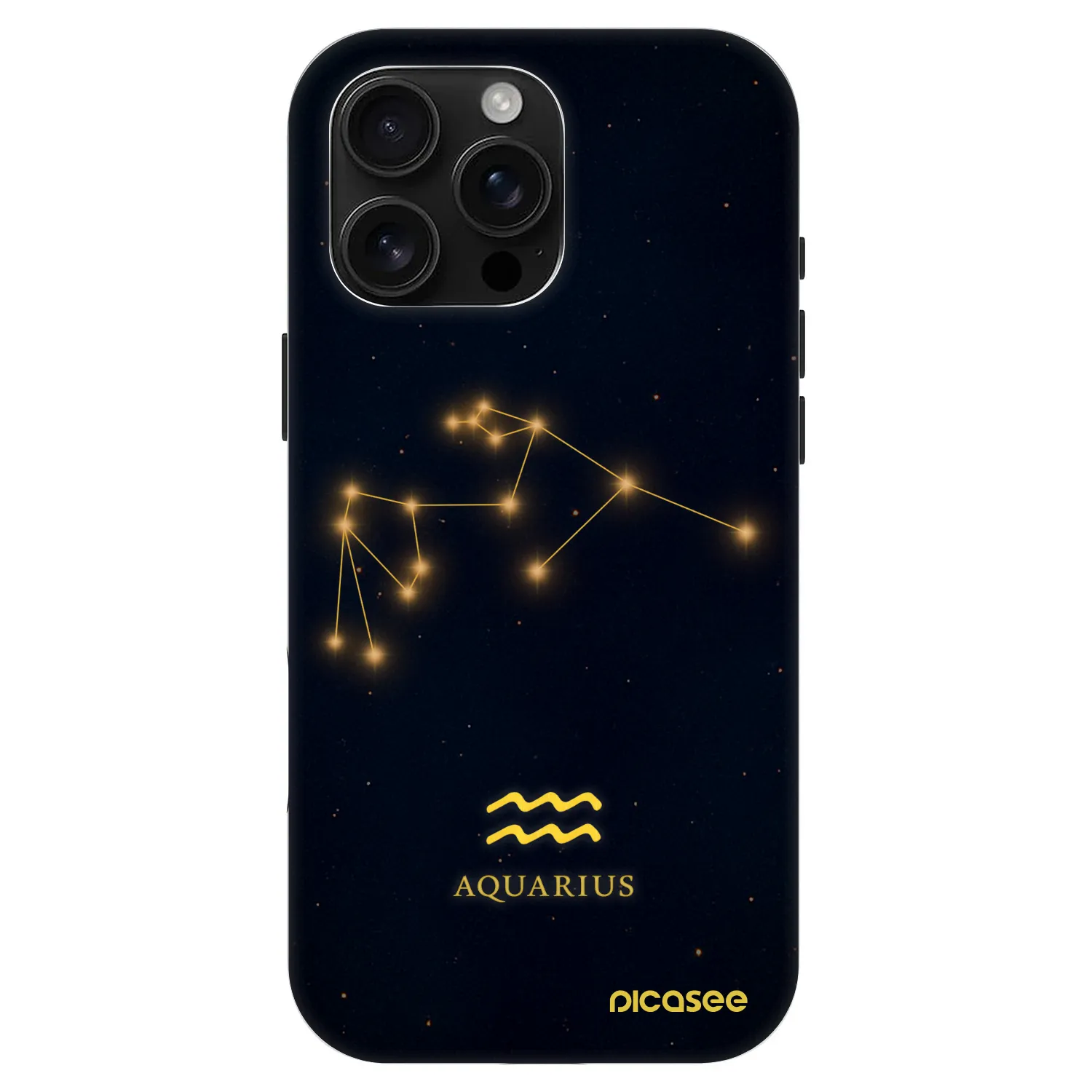 Picasee Fashion Case MagSafe za Apple iPhone 16 Pro Max - AQUARIUS