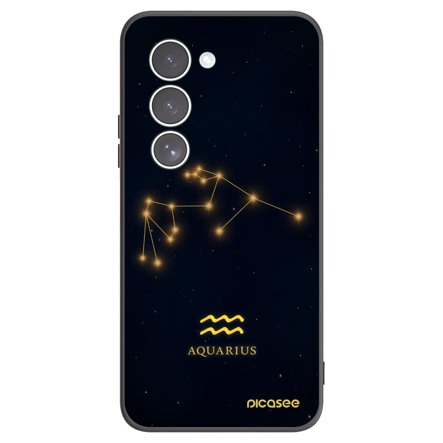 Picasee crna silikonska maskica za Xiaomi Redmi 15 5G - AQUARIUS