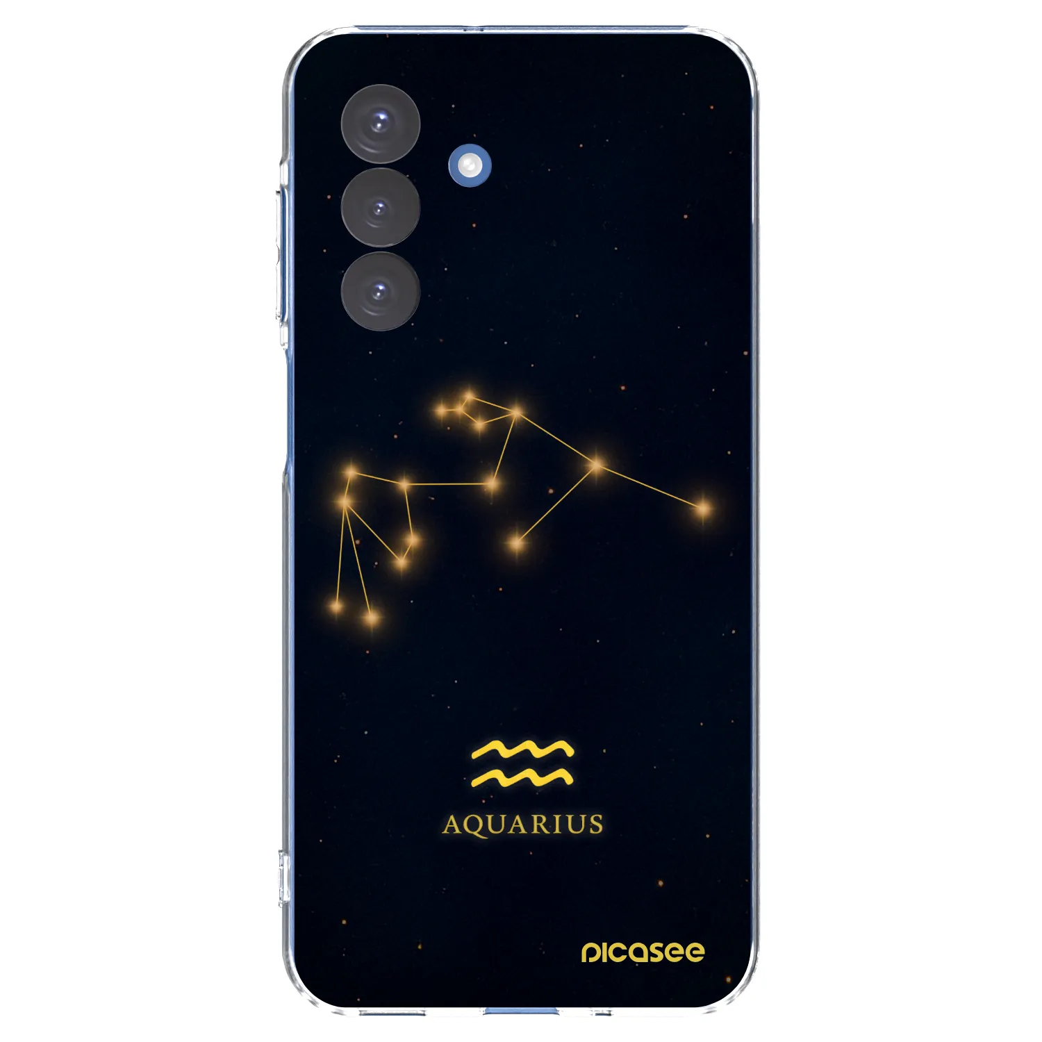 Picasee silikonska prozirna maskica za Samsung Galaxy A17 5G - AQUARIUS