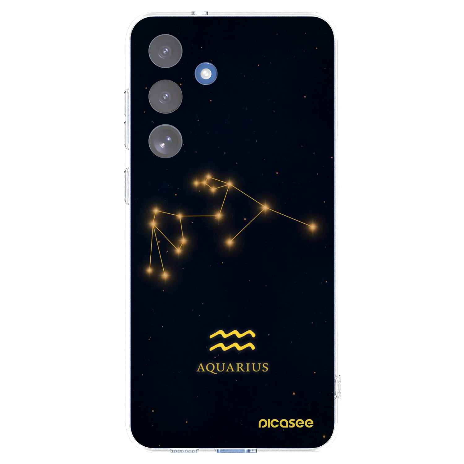 Picasee silikonska prozirna maskica za Samsung Galaxy S25 FE 5G - AQUARIUS