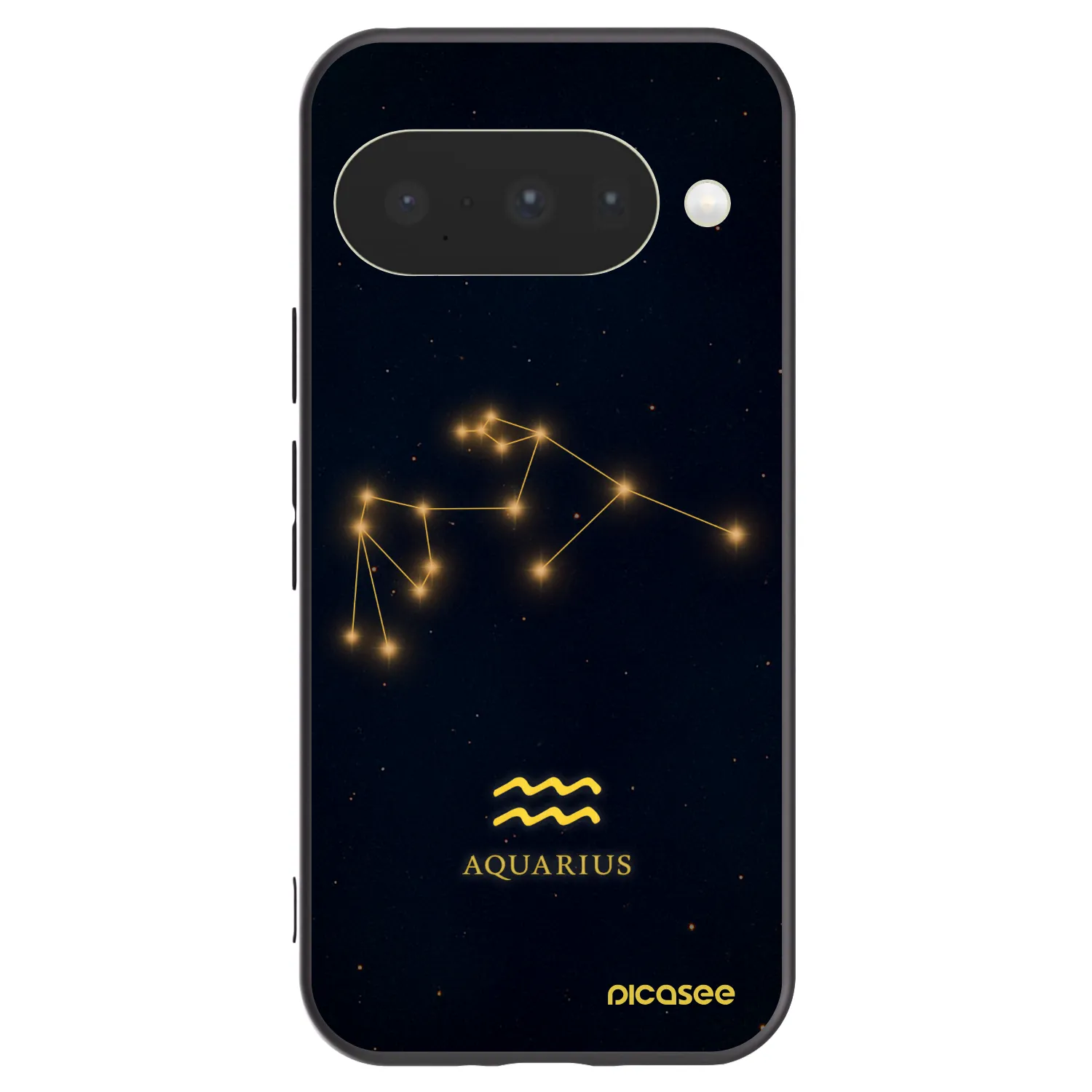 Picasee crna silikonska maskica za Google Pixel 10 - AQUARIUS