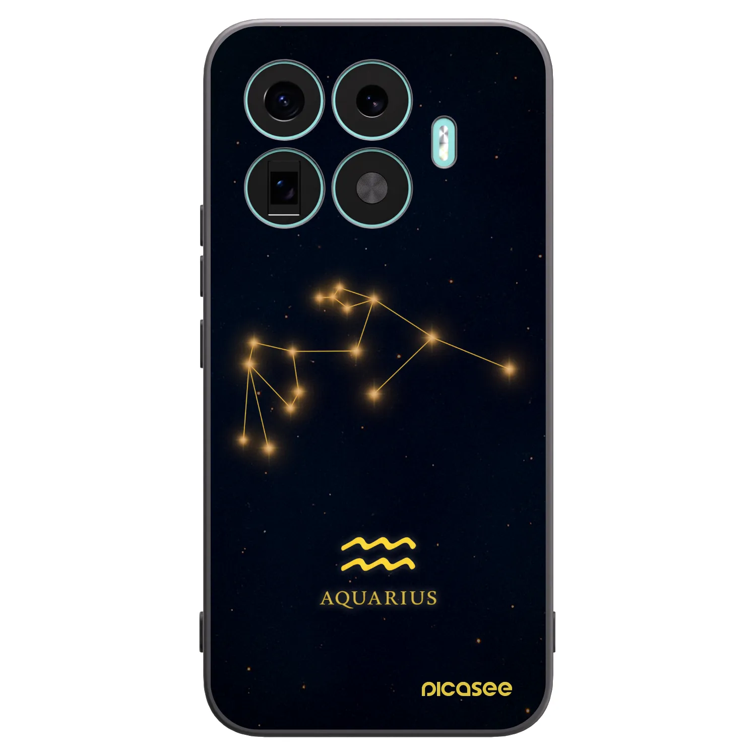 Picasee crna silikonska maskica za Xiaomi 17T Pro - AQUARIUS