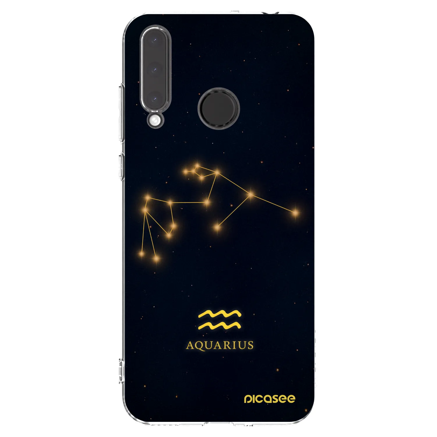 Picasee silikonska prozirna maskica za Honor 20 Lite - AQUARIUS