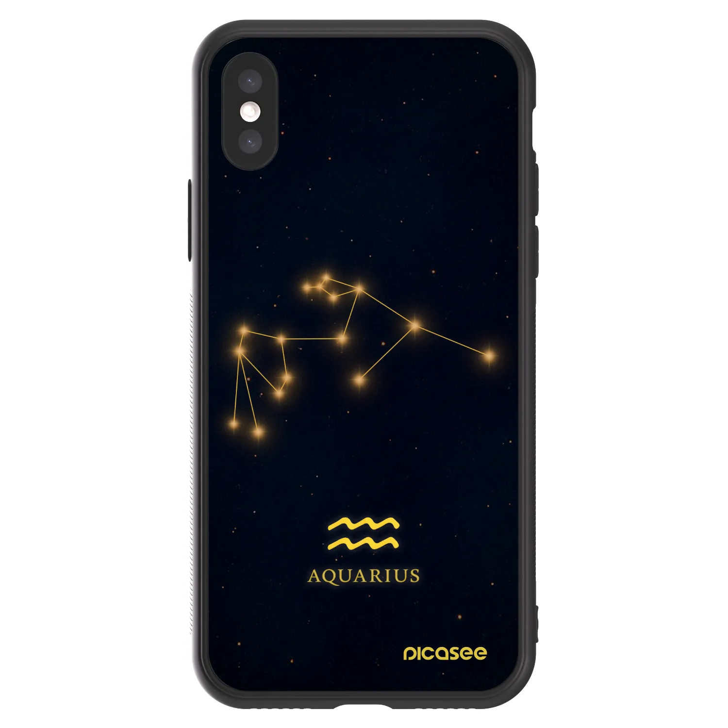 Picasee ULTIMATE CASE za Apple iPhone X/XS - AQUARIUS
