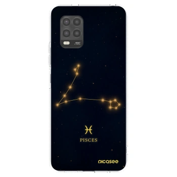 Picasee silikonska prozirna maskica za Xiaomi Mi 10 Lite - PISCES