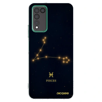 Picasee silikonska prozirna maskica za Honor 10X Lite - PISCES