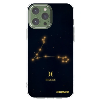 Picasee silikonska prozirna maskica za Apple iPhone 13 Pro Max - PISCES