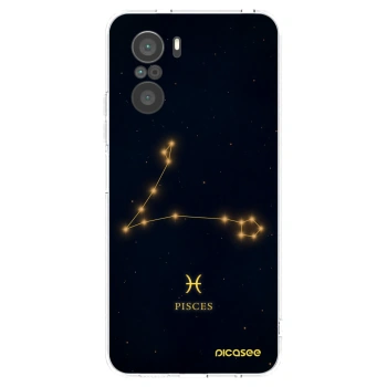 Picasee silikonska prozirna maskica za Xiaomi Poco F3 - PISCES