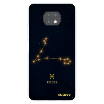 Picasee silikonska prozirna maskica za Xiaomi Redmi Note 9T - PISCES
