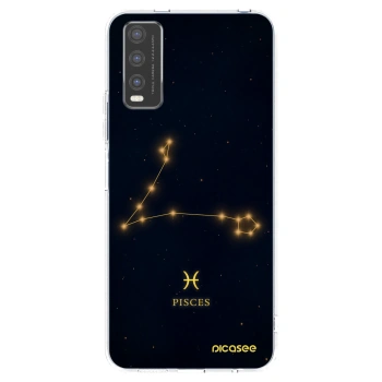 Picasee silikonska prozirna maskica za Vivo Y20s - PISCES