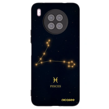 Picasee crna silikonska maskica za Huawei Nova 8i - PISCES