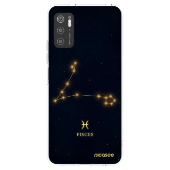 Picasee silikonska prozirna maskica za Xiaomi Poco M3 Pro 5G - PISCES
