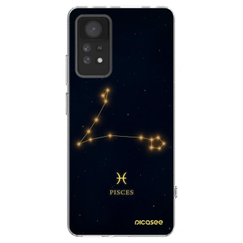 Picasee silikonska prozirna maskica za Xiaomi Redmi Note 11 Pro 5G - PISCES