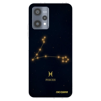 Picasee silikonska prozirna maskica za Realme 9 Pro 5G - PISCES