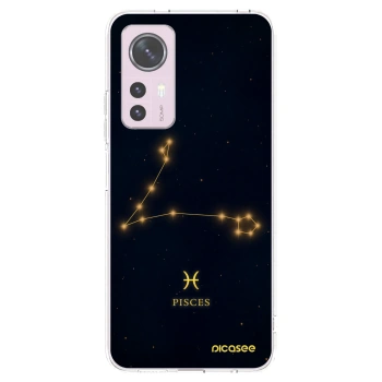 Picasee silikonska prozirna maskica za Xiaomi 12 - PISCES