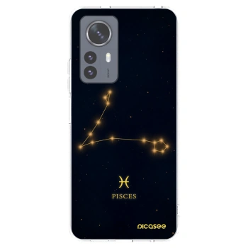 Picasee silikonska prozirna maskica za Xiaomi 12 Pro - PISCES