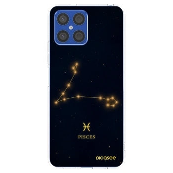 Picasee silikonska prozirna maskica za Honor X8 4G - PISCES