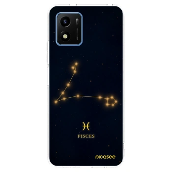 Picasee silikonska prozirna maskica za Vivo Y01 - PISCES