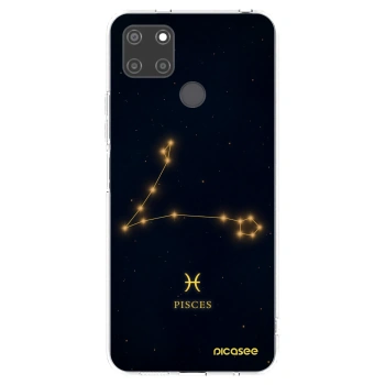 Picasee silikonska prozirna maskica za Realme C21Y - PISCES