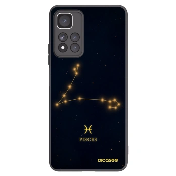 Picasee crna silikonska maskica za Xiaomi Redmi Note 11 Pro+ 5G - PISCES