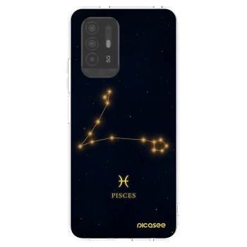 Picasee silikonska prozirna maskica za OPPO A94 5G - PISCES