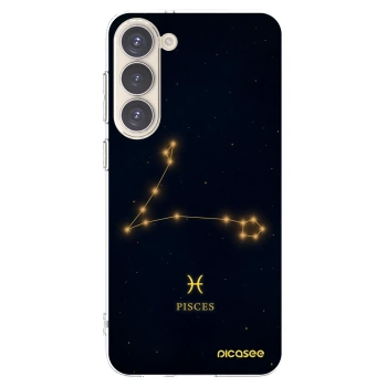 Picasee silikonska prozirna maskica za Samsung Galaxy S23+ 5G - PISCES