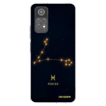 Picasee silikonska prozirna maskica za Xiaomi Redmi Note 11S 5G - PISCES