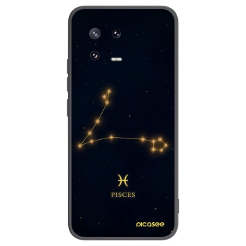Picasee crna silikonska maskica za Xiaomi 13 Pro - PISCES