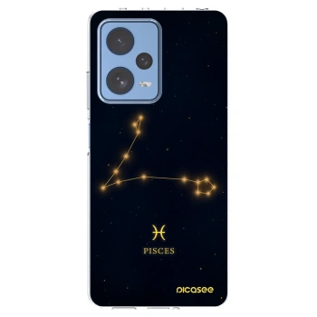Picasee silikonska prozirna maskica za Xiaomi Redmi Note 12 Pro 5G - PISCES