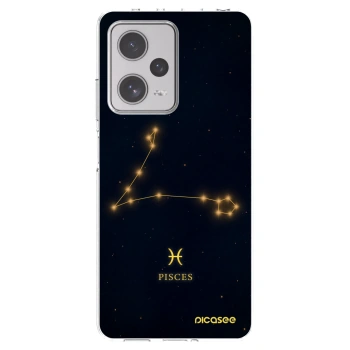 Picasee silikonska prozirna maskica za Xiaomi Redmi Note 12 Pro+ 5G - PISCES
