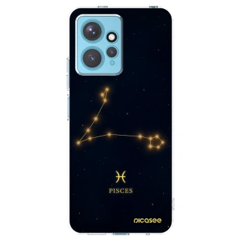 Picasee silikonska prozirna maskica za Xiaomi Redmi Note 12 4G - PISCES