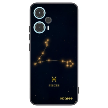 Picasee crna silikonska maskica za Xiaomi Poco F5 - PISCES