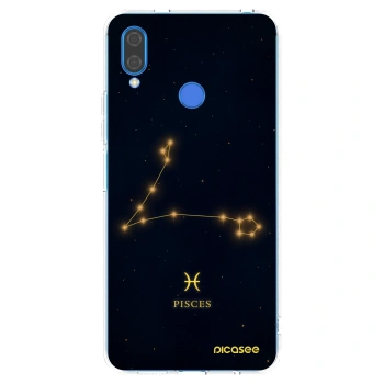 Picasee silikonska prozirna maskica za Huawei Nova 3 - PISCES