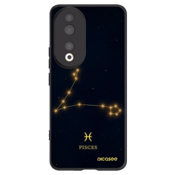 Picasee crna silikonska maskica za Honor 90 5G - PISCES