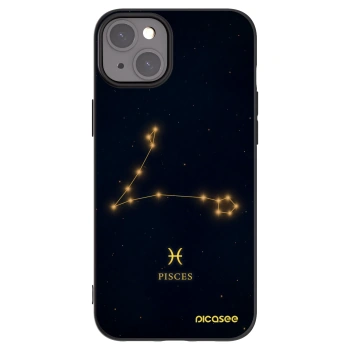 Picasee crna silikonska maskica za Apple iPhone 15 Plus - PISCES