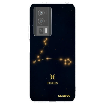 Picasee silikonska prozirna maskica za Xiaomi Poco F5 Pro 5G - PISCES