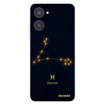 Picasee silikonska prozirna maskica za Realme 10 4G - PISCES