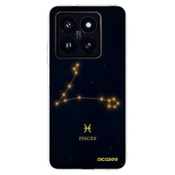 Picasee silikonska prozirna maskica za Xiaomi 14 Pro - PISCES