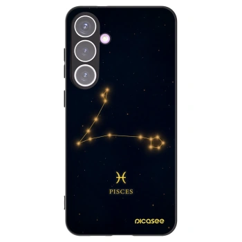 Picasee crna silikonska maskica za Samsung Galaxy S24+ S926B 5G - PISCES